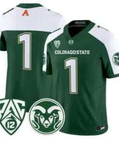 Team Jersey #1 Colorado State Rams 2026 Vapor Limited All Stitched by My Store NCAA Football Jerseys
