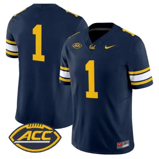 Team Jersey #1 Golden Bears Jersey 2026 Vapor Limited - All Stitched by My Store NCAA Football Jerseys