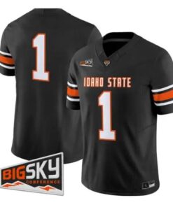 Team Jersey #1 Idaho State Bengals 2026 Vapor Limited All Stitched by My Store NCAA Football Jerseys