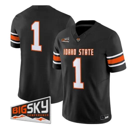 Team Jersey #1 Idaho State Bengals 2026 Vapor Limited All Stitched by My Store NCAA Football Jerseys