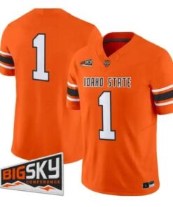 Team Jersey #1 Idaho State Bengals 2026 Vapor Limited All Stitched by My Store NCAA Football Jerseys