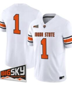 Team Jersey #1 Idaho State Bengals 2026 Vapor Limited All Stitched by My Store NCAA Football Jerseys