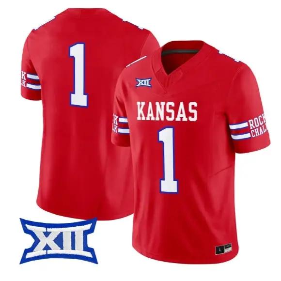 team-jersey-1-kansas-jayhawks-2026-vapor-limited-all-stitched-02 - Top Design Fan Team Jersey #1 Kansas Jayhawks 2026 Vapor Limited All Stitched