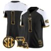 Team Jersey #1 LSU Tigers 2026 Louisiana Patch Gold Vapor Stitched - Top Design Fan Team Jersey #1 LSU Tigers 2026 Louisiana Patch Gold Vapor Stitched