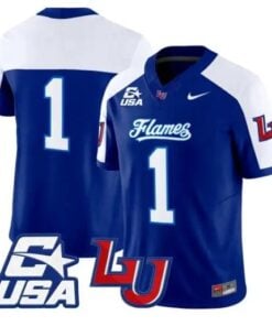 Team Jersey #1 Liberty Flames 2026 Vapor Limited All Stitched by My Store NCAA Football Jerseys