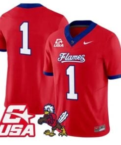Team Jersey #1 Liberty Flames 2026 Vapor Limited All Stitched by My Store NCAA Football Jerseys