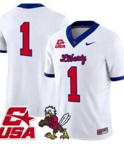 Team Jersey #1 Liberty Flames 2026 Vapor Limited All Stitched by My Store NCAA Football Jerseys