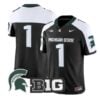 Team Jersey #1 Michigan State Spartans 2026 Vapor Limited Stitched - Top Design Fan Team Jersey #1 Michigan State Spartans 2026 Vapor Limited Stitched
