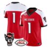 Team Jersey #1 NC State Wolfpack 2026 Vapor Limited All Stitched - Top Design Fan Team Jersey #1 NC State Wolfpack 2026 Vapor Limited All Stitched