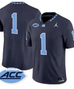 Team Jersey #1 North Carolina Tar Heels 2026 Limited All Stitched by My Store NCAA Football Jerseys