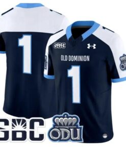 Team Jersey #1 Old Dominion Monarchs 2026 Vapor Limited All Stitched by My Store NCAA Football Jerseys