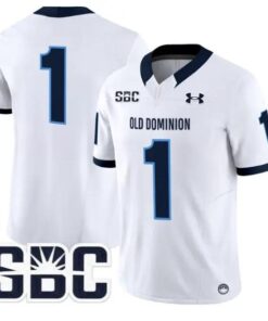 Team Jersey #1 Old Dominion Monarchs 2026 Vapor Limited All Stitched by My Store NCAA Football Jerseys