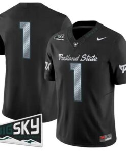 Team Jersey #1 Portland State Vikings 2026 The Storm Limited All Stitched