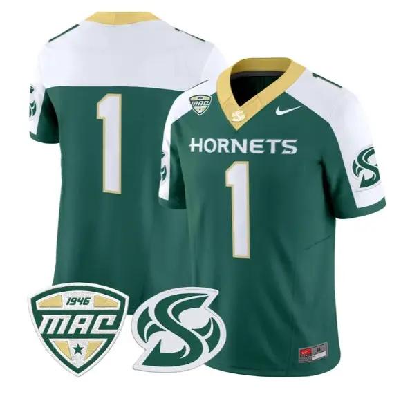 Team Jersey #1 Sacramento State Hornets 2026 Vapor Limited Stitched - Top Design Fan Team Jersey #1 Sacramento State Hornets 2026 Vapor Limited Stitched