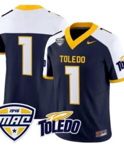 Team Jersey #1 Toledo Rockets 2026 Vapor Limited - All Stitched by My Store NCAA Football Jerseys