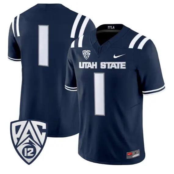 team-jersey-1-utah-state-aggies-2026-vapor-limited-all-stitched-01 - Top Design Fan Team Jersey #1 Utah State Aggies 2026 Vapor Limited All Stitched