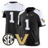 Team Jersey #1 Vanderbilt Commodores 2026 Vapor V2 Limited Stitched