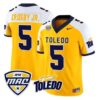 Terrell Crosby Jr. Jersey #5 Toledo Rockets 2026 Vapor Limited Stitched