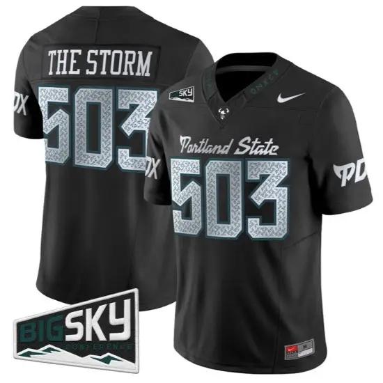 The Storm Jersey #503 Portland State Vikings 2026 Limited All Stitched