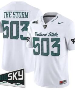 The Storm Jersey #503 Portland State Vikings 2026 Limited All Stitched