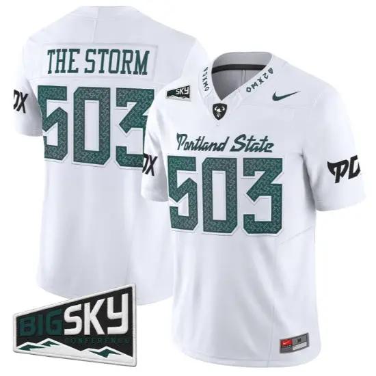 The Storm Jersey #503 Portland State Vikings 2026 Limited All Stitched
