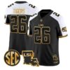 Tigers #26 LSU Tigers 2026 Louisiana Patch Gold Vapor All Stitched - Top Design Fan Tigers #26 LSU Tigers 2026 Louisiana Patch Gold Vapor All Stitched