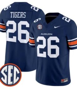 Tigers Auburn #26 Auburn Tigers Jersey 2026 Vapor Limited Stitched by My Store NCAA Football Jerseys