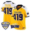 Toledo Rockets Jersey #419 Toledo Rockets 2026 Vapor Limited Stitched - Top Design Fan Toledo Rockets Jersey #419 Toledo Rockets 2026 Vapor Limited Stitched
