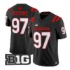 Tom Osborne #97 Nebraska Cornhuskers Jersey 2026 Alter All-black Vapor Stitched - Top Design Fan Tom Osborne #97 Nebraska Cornhuskers Jersey 2026 Alter All-black Vapor Stitched