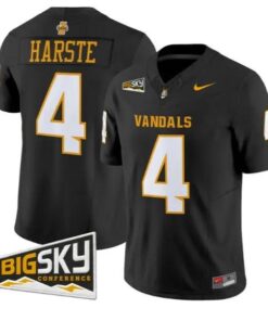Tony Harste #4 Idaho Vandals Jersey 2026 Vapor Limited All Stitched by My Store NCAA Football Jerseys