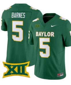 Travion Barnes Jersey #5 Baylor Bears Throwback 2026 Vapor Limited All Stitched
