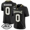 Tre Richardson Jersey #0 Louisville Cardinals 2026 For The Ville Vapor Stitched