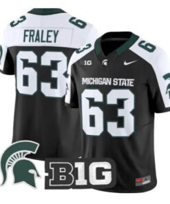Trent Fraley Jersey #63 Michigan State Spartans 2026 Vapor Stitched