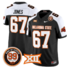Trevin Jones Jersey #67 Oklahoma State 2026 Leslie O'neal Stitched
