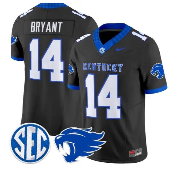 Ty Bryant #14 Kentucky Wildcats Jersey 2026 Vapor Limited Stitched by My Store NCAA Football Jerseys