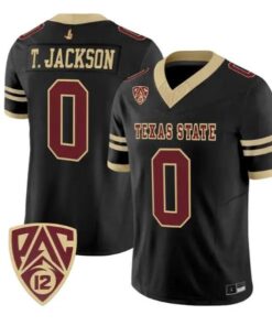 Tymere Jackson Jersey #0 Texas State Bobcats 2026 Vapor All Stitched