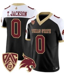 Tymere Jackson Jersey #0 Texas State Bobcats 2026 Vapor All Stitched