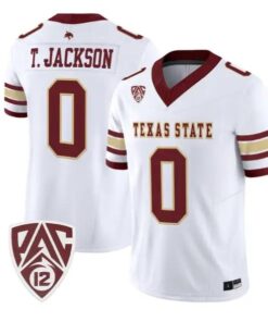 Tymere Jackson Jersey #0 Texas State Bobcats 2026 Vapor All Stitched