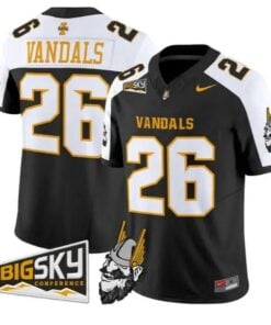 Vandals #26 Idaho Vandals Jersey 2026 Vapor Limited - All Stitched by My Store NCAA Football Jerseys