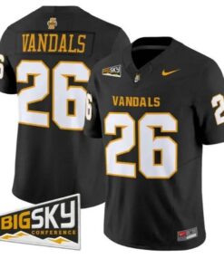Vandals #26 Idaho Vandals Jersey 2026 Vapor Limited - All Stitched by My Store NCAA Football Jerseys