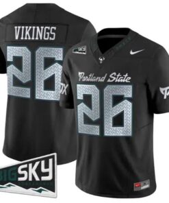 Vikings State Jersey #26 Portland State Vikings 2026 Limited All Stitched