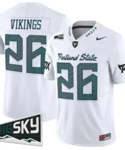 Vikings State Jersey #26 Portland State Vikings 2026 Limited All Stitched