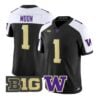 Warren Moon #1 Washington Huskies Jersey 2026 Limited All Stitched