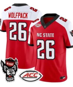 Wolfpack Jersey #26 NC State Wolfpack 2026 Vapor Limited All Stitched