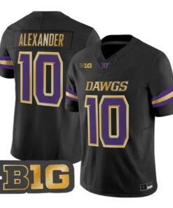Xe’ree Alexander #10 Washington Huskies Jersey 2026 Unleash the Dawgs Stitched by My Store NCAA Football Jerseys