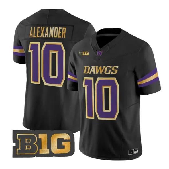 Xe’ree Alexander #10 Washington Huskies Jersey 2026 Unleash the Dawgs Stitched by My Store NCAA Football Jerseys