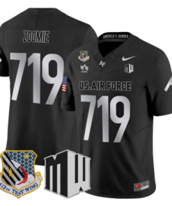 Zoomie Jersey #719 Air Force Falcons 2026 Vapor Limited All Stitched
