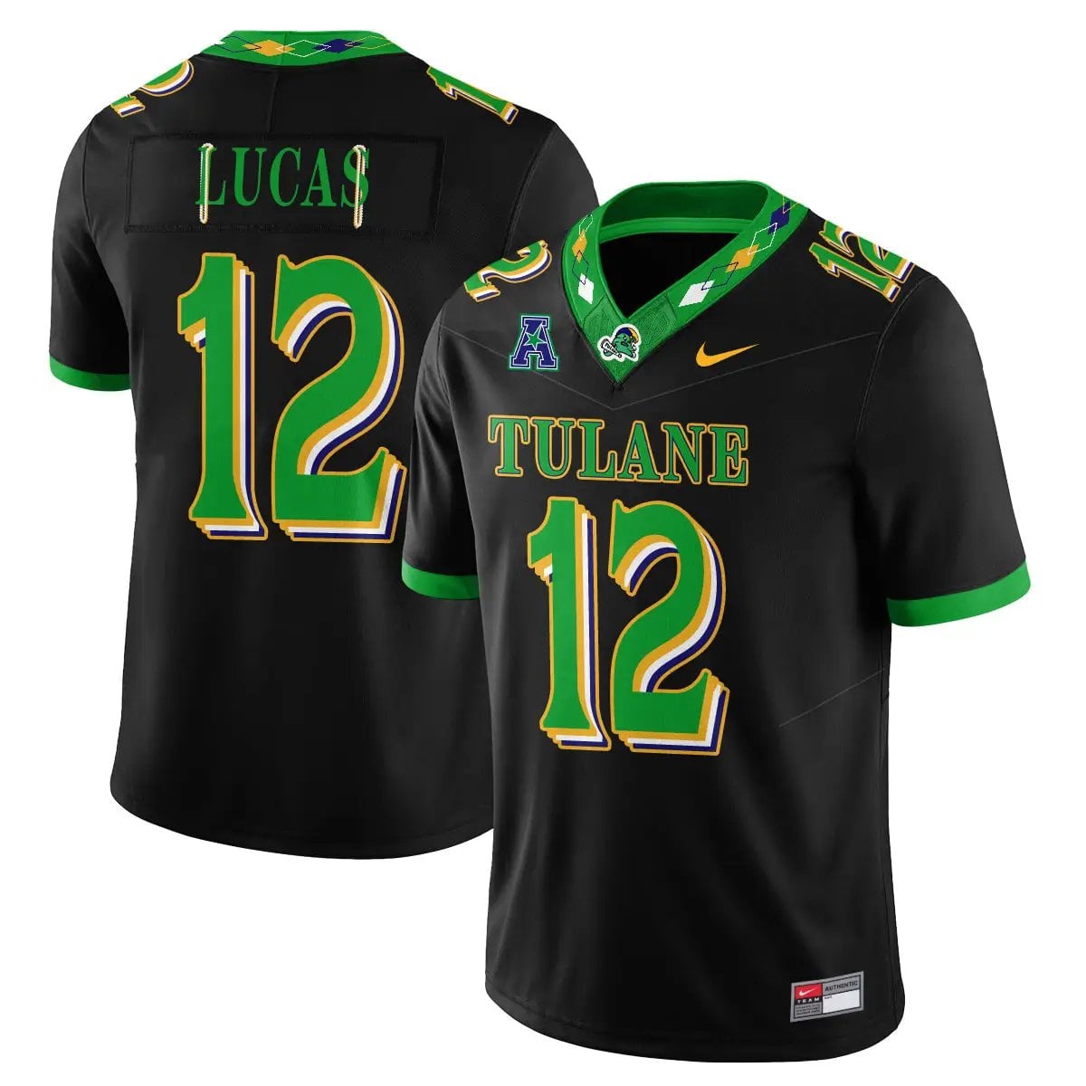 tulane-green-wave-2026-city-football-vapor-jersey-stitched-18 - Top Design Fan Tulane Green Wave 2026 City Football Vapor Jersey - Stitched