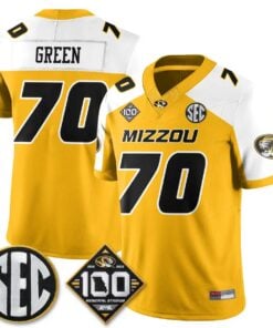 Missouri Tigers 100th Anniversary of Memorial Stadium Vapor Jersey - Stitched