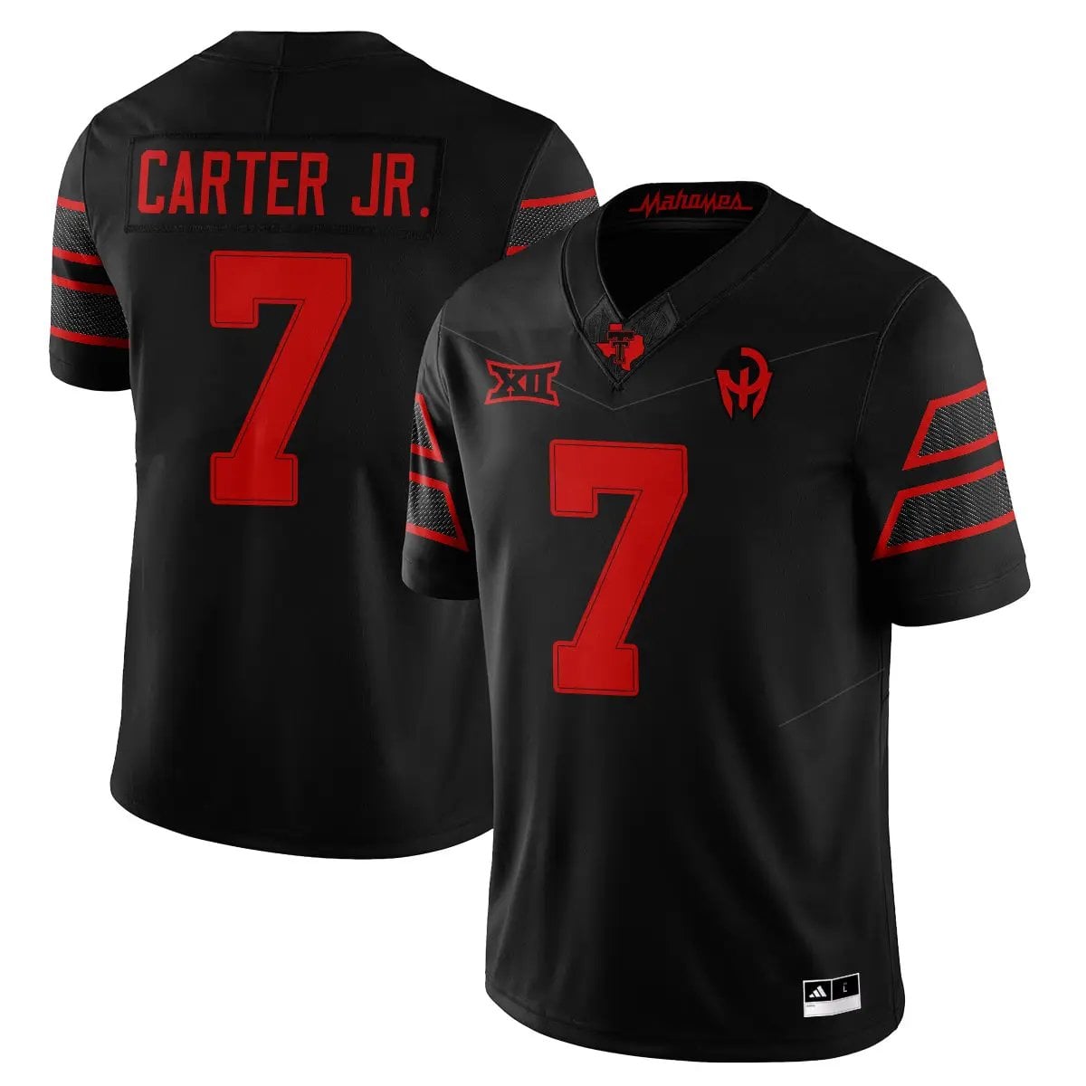 texas-tech-lets-ride-vapor-jersey-stitched-06 - Top Design Fan Texas Tech “Let’s Ride” Football Vapor Jersey - Limited Stitched